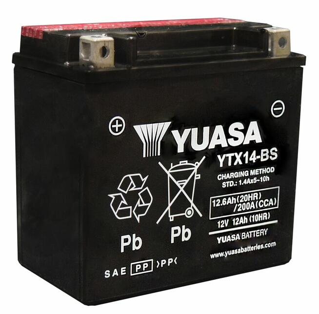 Akumulator Yuasa YTX14-BS 12V 12Ah 200A