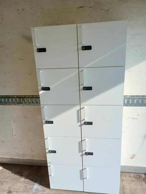 Szafka pracownicza biała locker szafy pracownicze 6skrytek b