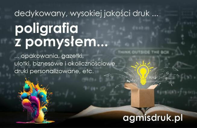Drukarnia, pudełka kaszerowane, kaszerowanie, sztancowanie