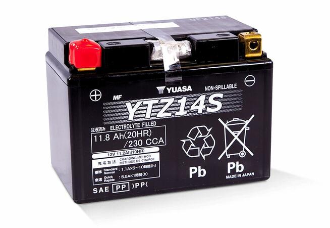 Akumulator Yuasa YTZ14S 12V 11.8Ah 230A