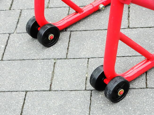 Stojak podnośnik motocyklowy przedni główka ramy - używany