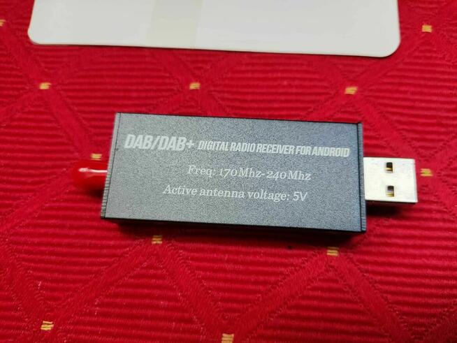 Tuner DAB+ DAB Adapter Radia Cyfrowe Android USB odbiornik