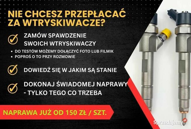 Regeneracja wtryskiwaczy Bydgoszcz dobra cena