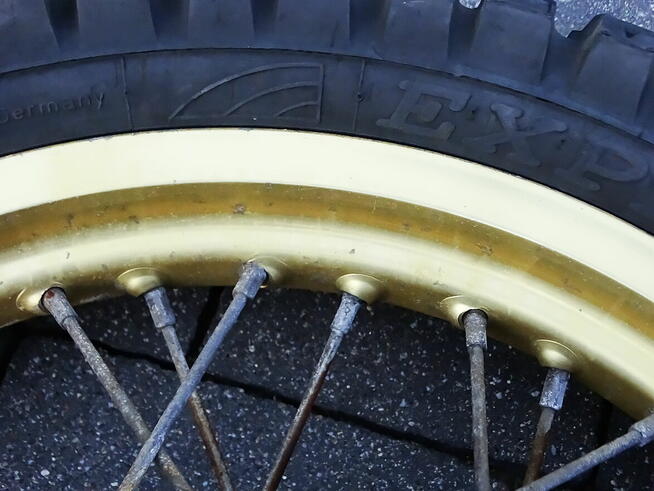 Koło felga Takasago 17xMT2.50 DOT 102 JAPAN 7 89