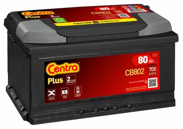 Akumulator Centra Plus CB802 12V 80Ah 700A
