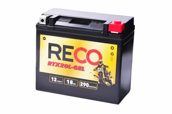 Akumulator Reco YTX20L-BS 12V 18Ah 290A