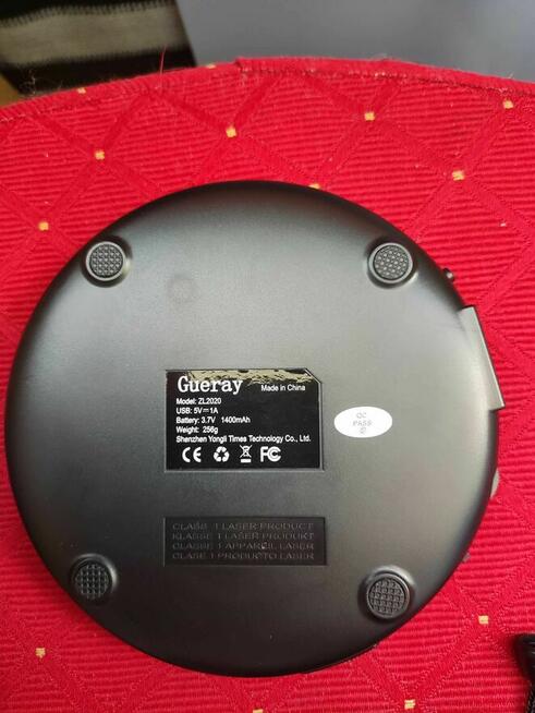 Odtwarzacz CD Player MP3 Bluetooth Dyskmen Walkman z Głośnik