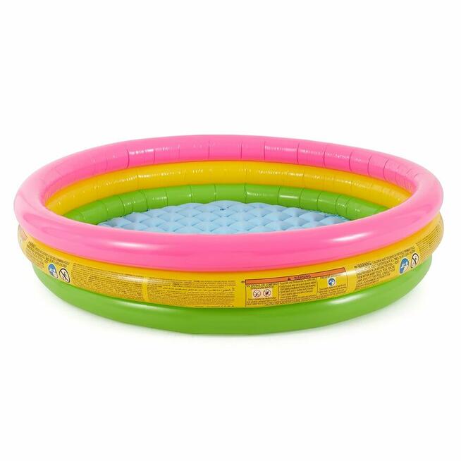 Tęczowy basenik dla dzieci Intex 57422NP 147x33 cm