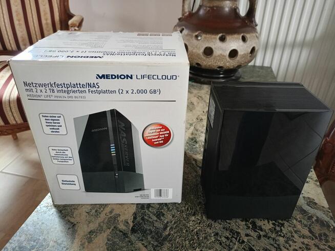 Dysk Twardy Zewnętrzny NAS 2 × 2000 GB