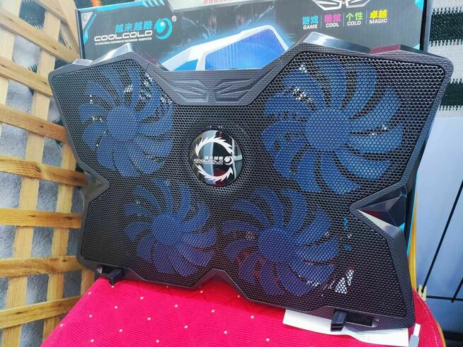 Podkładka Chłodząca do Laptopa Notebook podstawka Wentylator