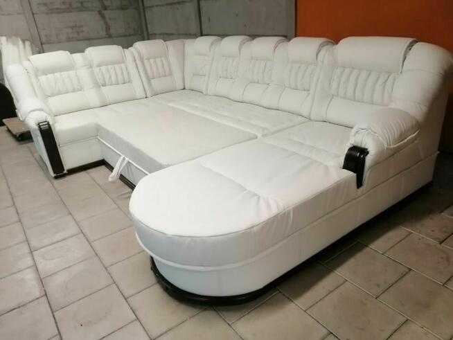 Wypoczynek U w skórze naturalnej