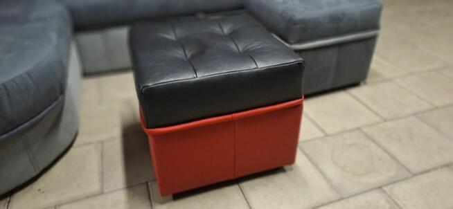 Pufa skórzana nowa dostawą gratis