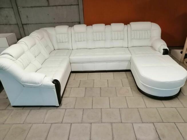 Wypoczynek U w skórze naturalnej