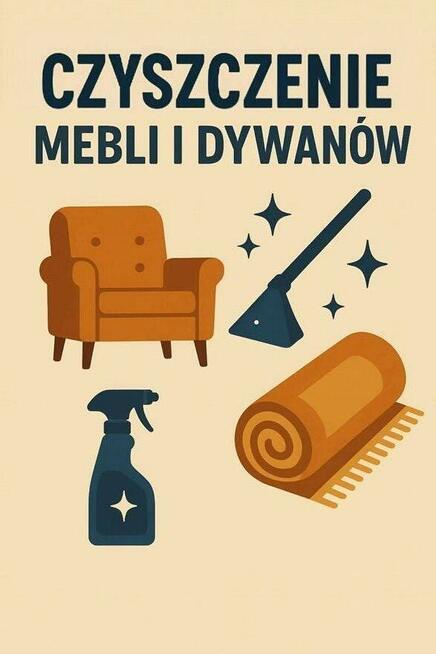 Czyszczenie, pranie dywanów, tapicerki meblowej