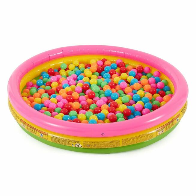 Tęczowy basenik dla dzieci Intex 57422NP 147x33 cm