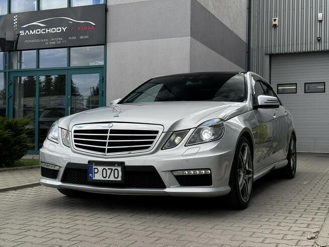 Mercedes E 63 AMG 6.2 V8 525 KM Performance. Bezwypadkowy. Stan Idealny. Kolekcjonerski.