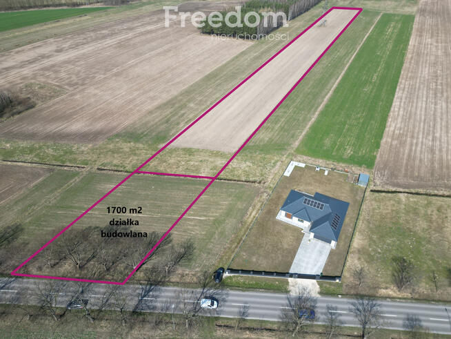 Działka1,092ha ul.1700m2 pod zabudowę Barczkowice