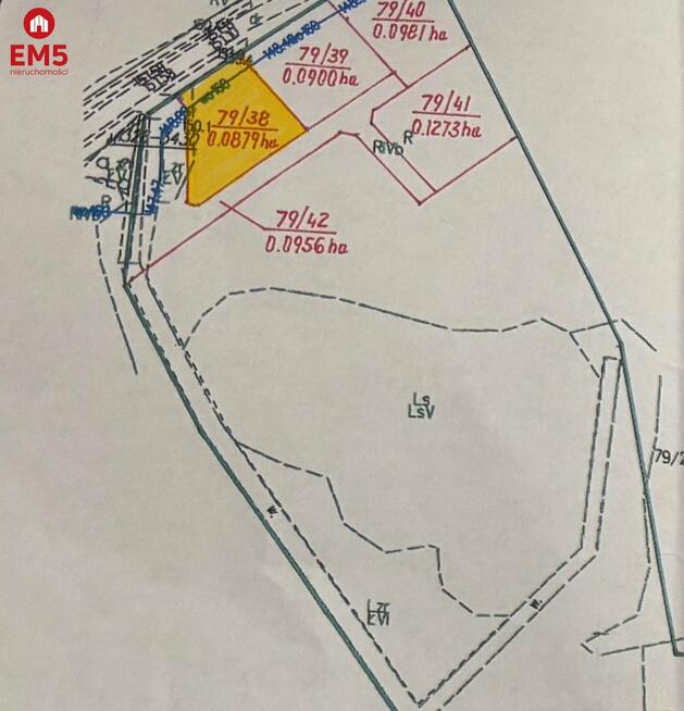 Działka Rożyńsk Wielki gm. Prostki