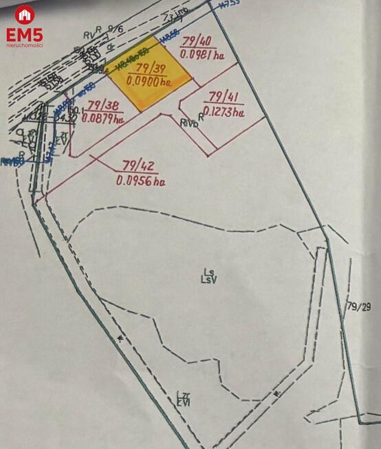 Działka budowlana Rożyńsk Wielki gm. Prostki