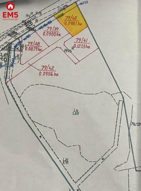 Działka budowlana Rożyńsk Wielki gm. Prostki