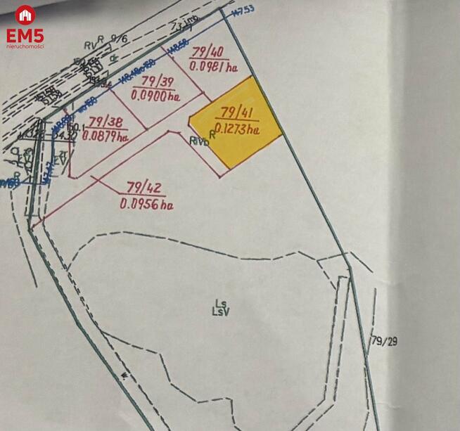 Działka budowlana Rożyńsk Wielki gm. Prostki