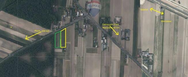 Zakroczym - dla biznesu działki usługowe 6500m2