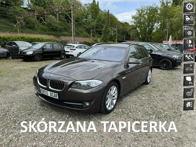 BMW 525 2.0D-218km-Automat-Navi-Panorama-Bi Xenon-Skóra-2 x PDC-Keyless Go