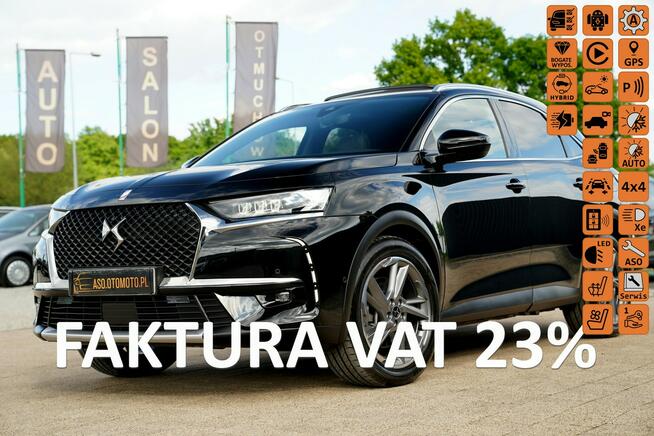 DS Automobiles DS 7 Crossback OPERA masaze FUL LED skóra EL.KLAPA nawi ACC 4X4 wentylacja PANORAMA