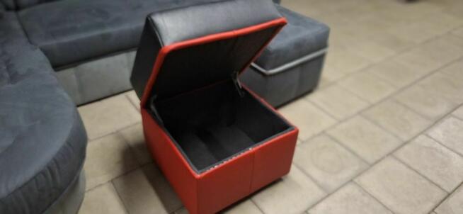 Pufa skórzana nowa dostawą gratis