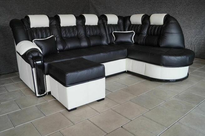 narożnik skórzany do spania od producenta