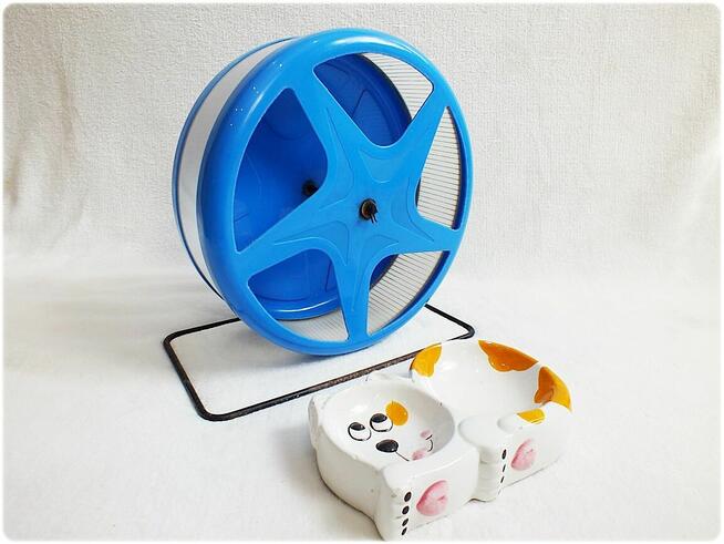 Kołowrotek gryzoni na stojaku Savic ORBITAL 27,5cm + Podwójn