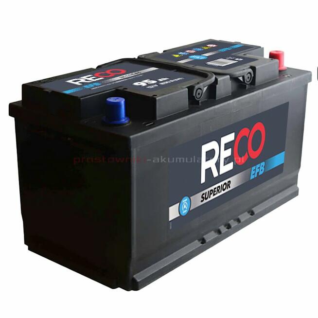 Akumulator RECO EFB RE59585 12V 95Ah 850A Start&Stop
