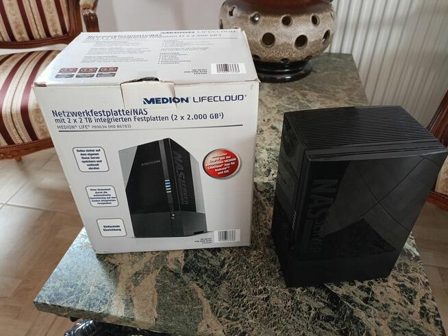 Dysk Twardy Sieciowy NAS 2 × 2000 GB