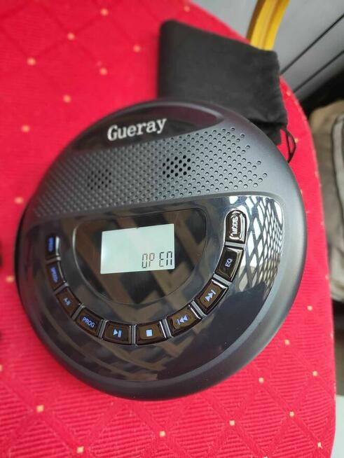 Odtwarzacz CD Player MP3 Bluetooth Dyskmen Walkman z Głośnik