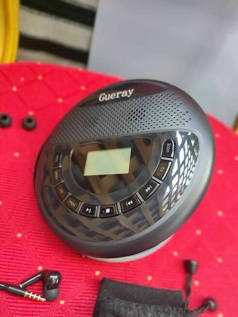 Odtwarzacz CD Player MP3 Bluetooth Dyskmen Walkman z Głośnik