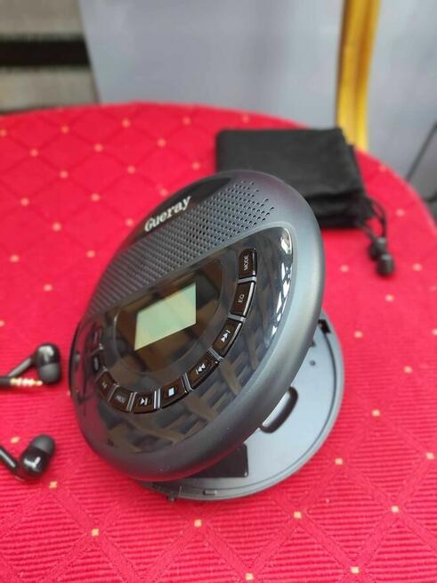 Odtwarzacz CD Player MP3 Bluetooth Dyskmen Walkman z Głośnik