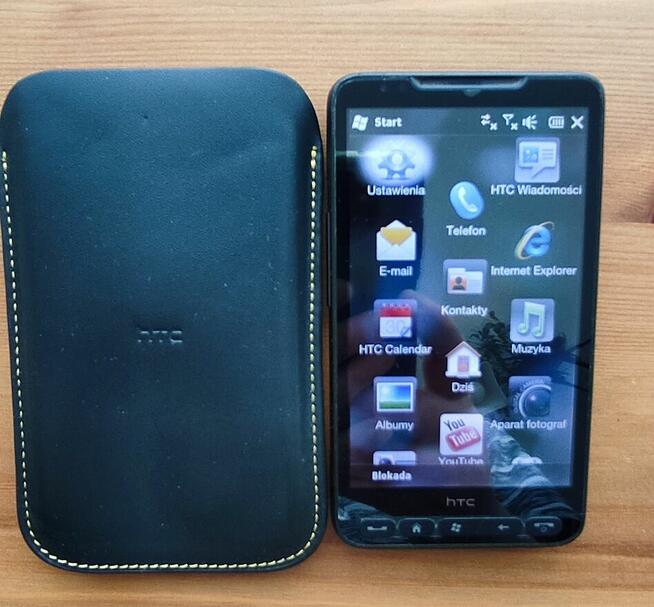 HTC HD2 Leo - pełny zestaw z salonu Orange + GRATIS Samsung