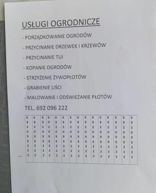 Koszenie wykaszarkom 692096222