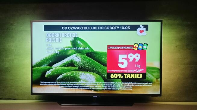 43 Cali TV Philips LED 120 HZ AMBILIGHT 4K HDR Android TV