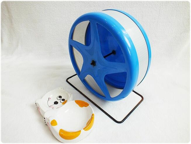 Kołowrotek gryzoni na stojaku Savic ORBITAL 27,5cm + Podwójn