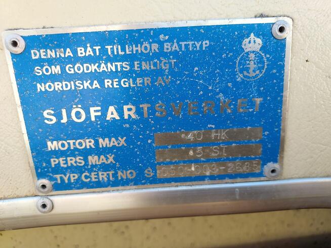 Motorówka z silnikiem Yamaha 40