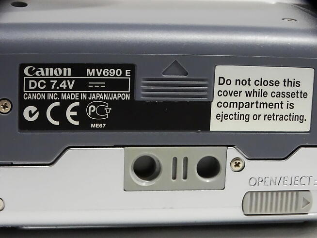 Canon MV690 E kamera cyfrowa MiniDV