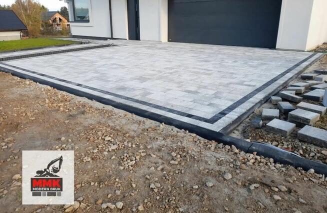 Układanie kostki brukowej, Brukarstwo, Tarasy, Schody, Alejki