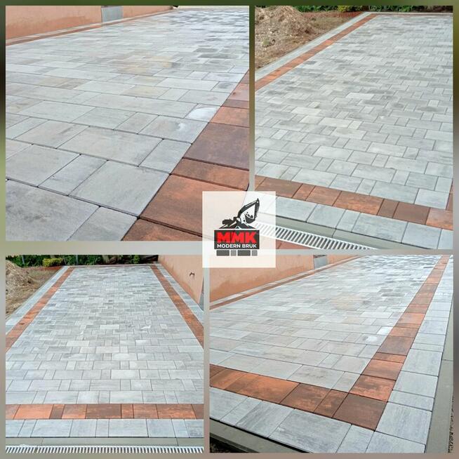 Układanie kostki brukowej, Brukarstwo, Tarasy, Schody, Alejki