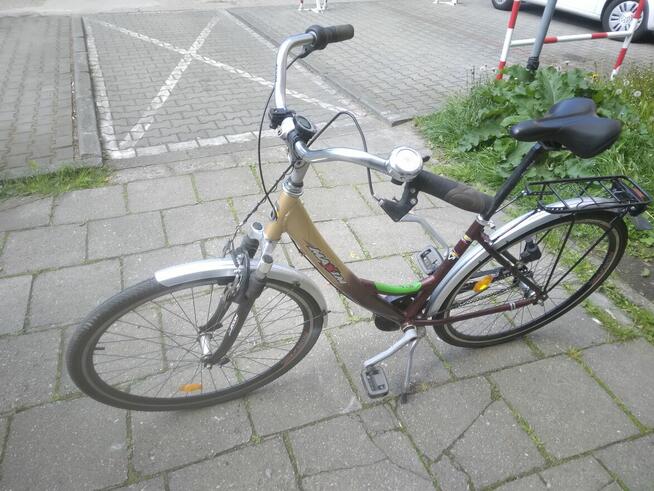 Sprzedam rower miejski jak na foto sprawny aluminiowy koł 28
