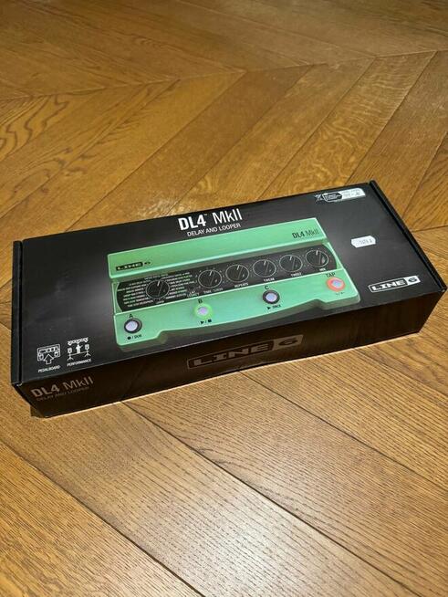 Nowy efekt gitarowy Delay Line 6 DL4 MkII