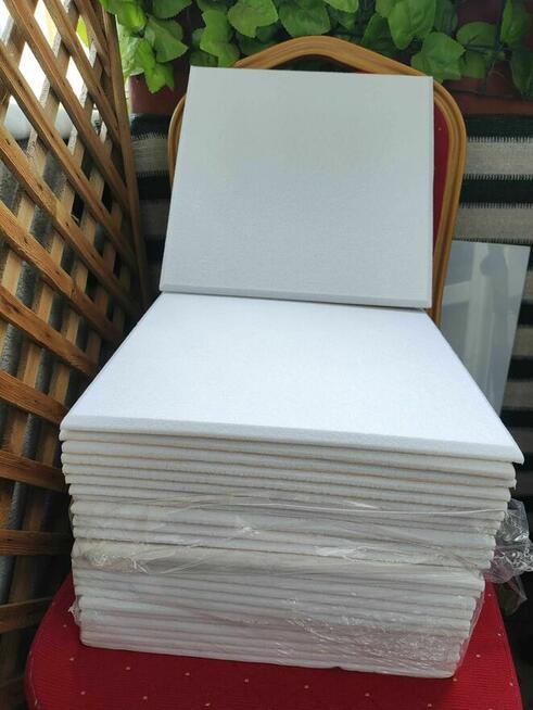 Panele Płyty Akustyczne dzwiekoszczelne białe dźwięk