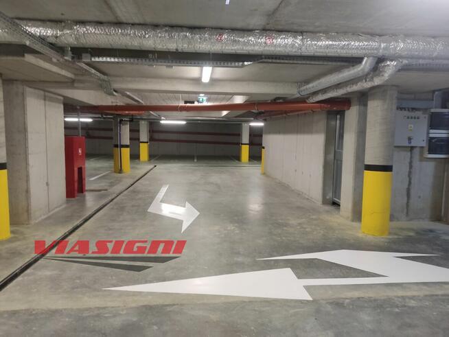 Malowanie oznakowania poziomego obiekty przemysłowe przestrz