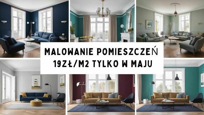 Malowanie - 19zł/m2