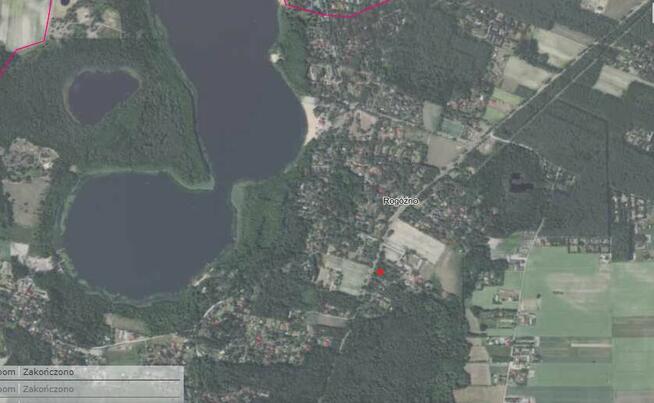 Domek nad jeziorem Łukcze z działką rekreacyjną Roztocze